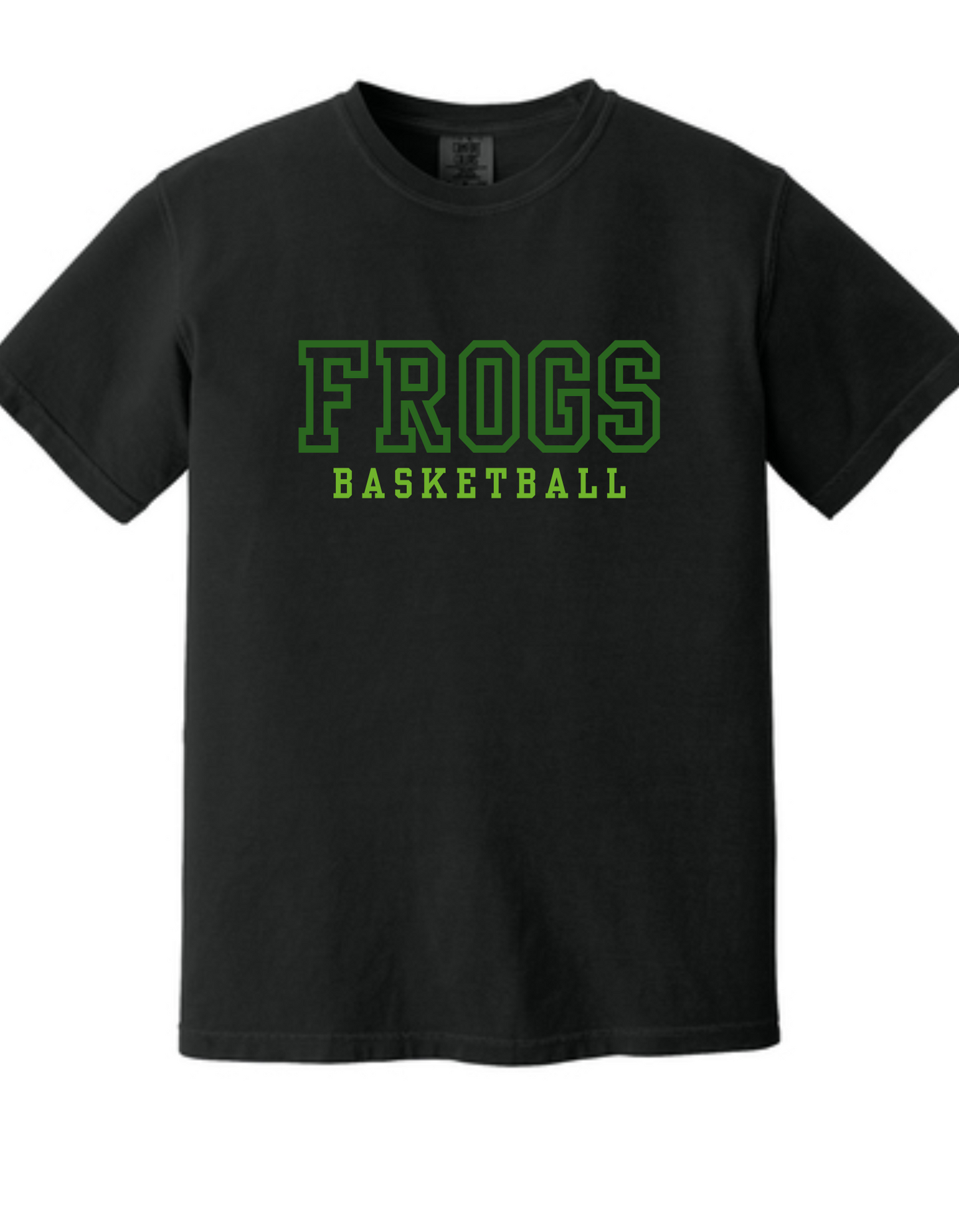 Frogs Basketball Adult Cotton - Tee, Long Sleeve or Hoodie