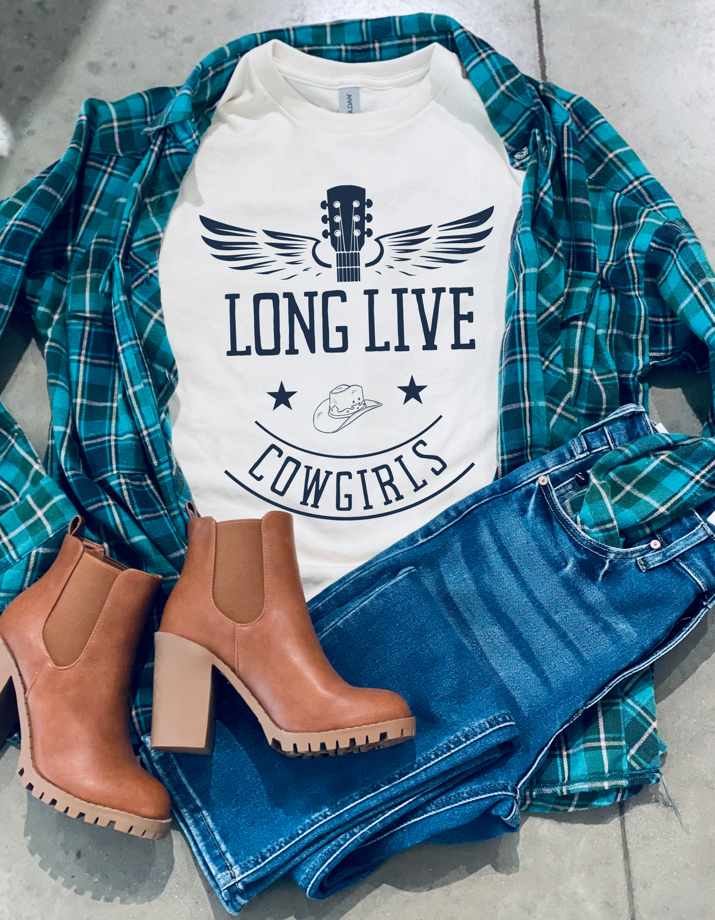 Long Live Cowgirls Tee