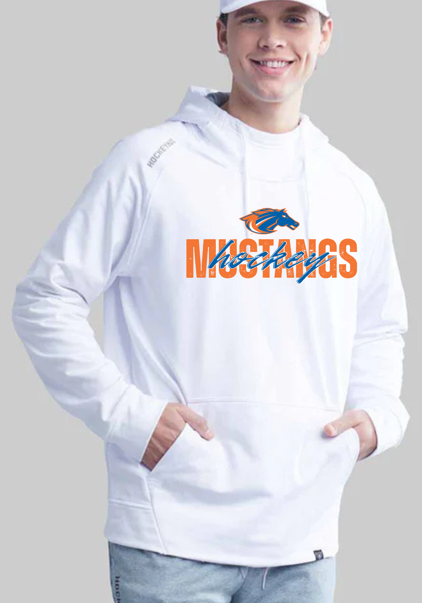 HOCKEYAK Mustang Hockey Hoodie - Youth & Adult