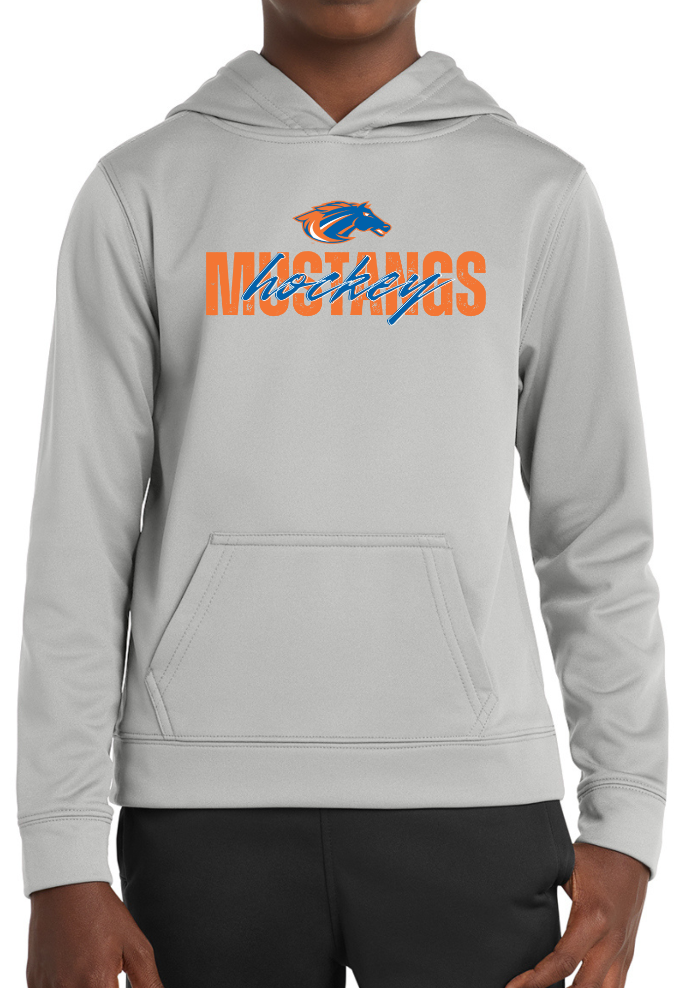 Dry Fit Mustang Tshirt, Long Sleeve & Hoodie