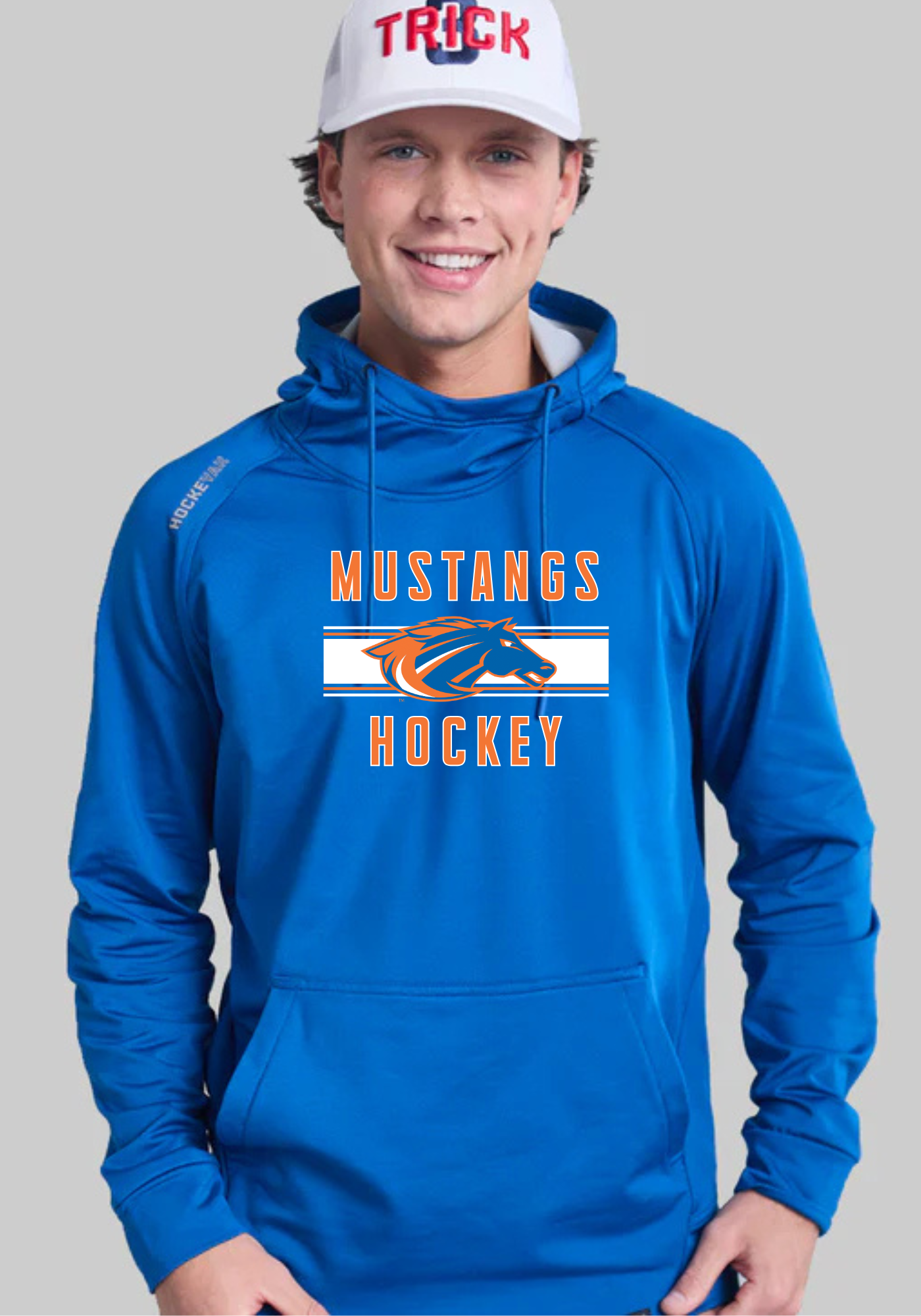 HOCKEYAK Mustang Hockey Hoodie - Youth & Adult