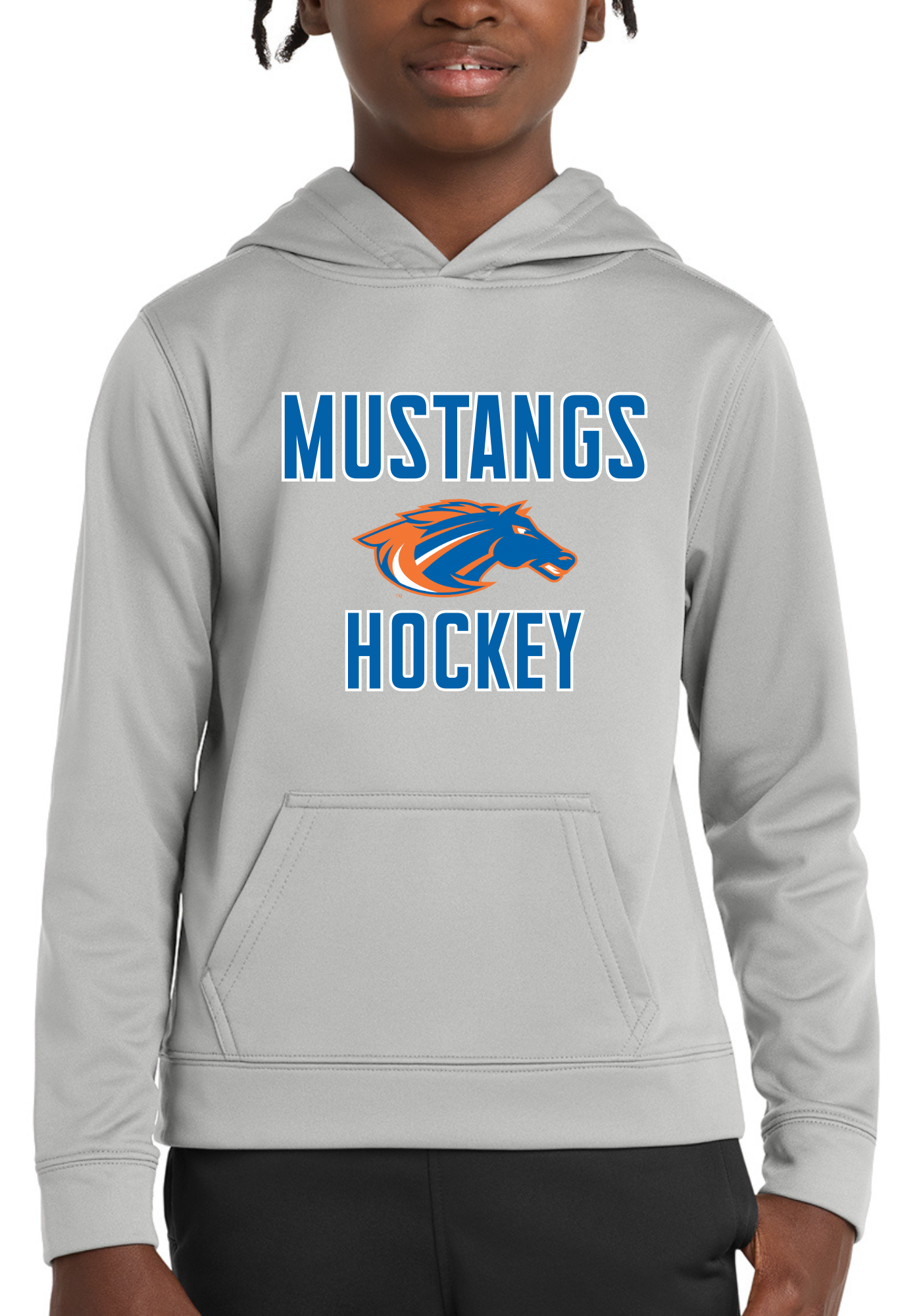 Dry Fit Mustang Tshirt, Long Sleeve & Hoodie