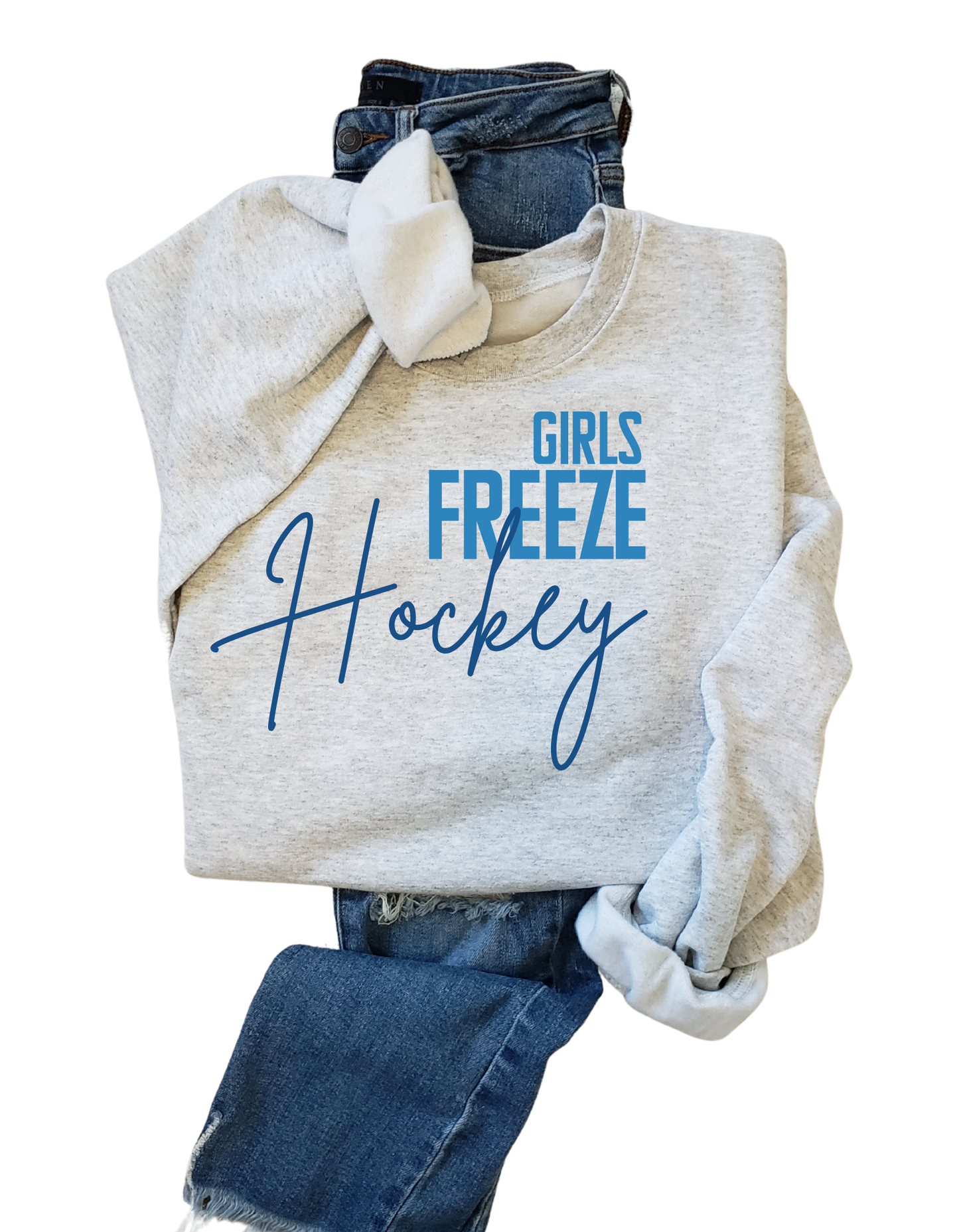 Freeze Girls Hockey Tee, Crew, Hoodie