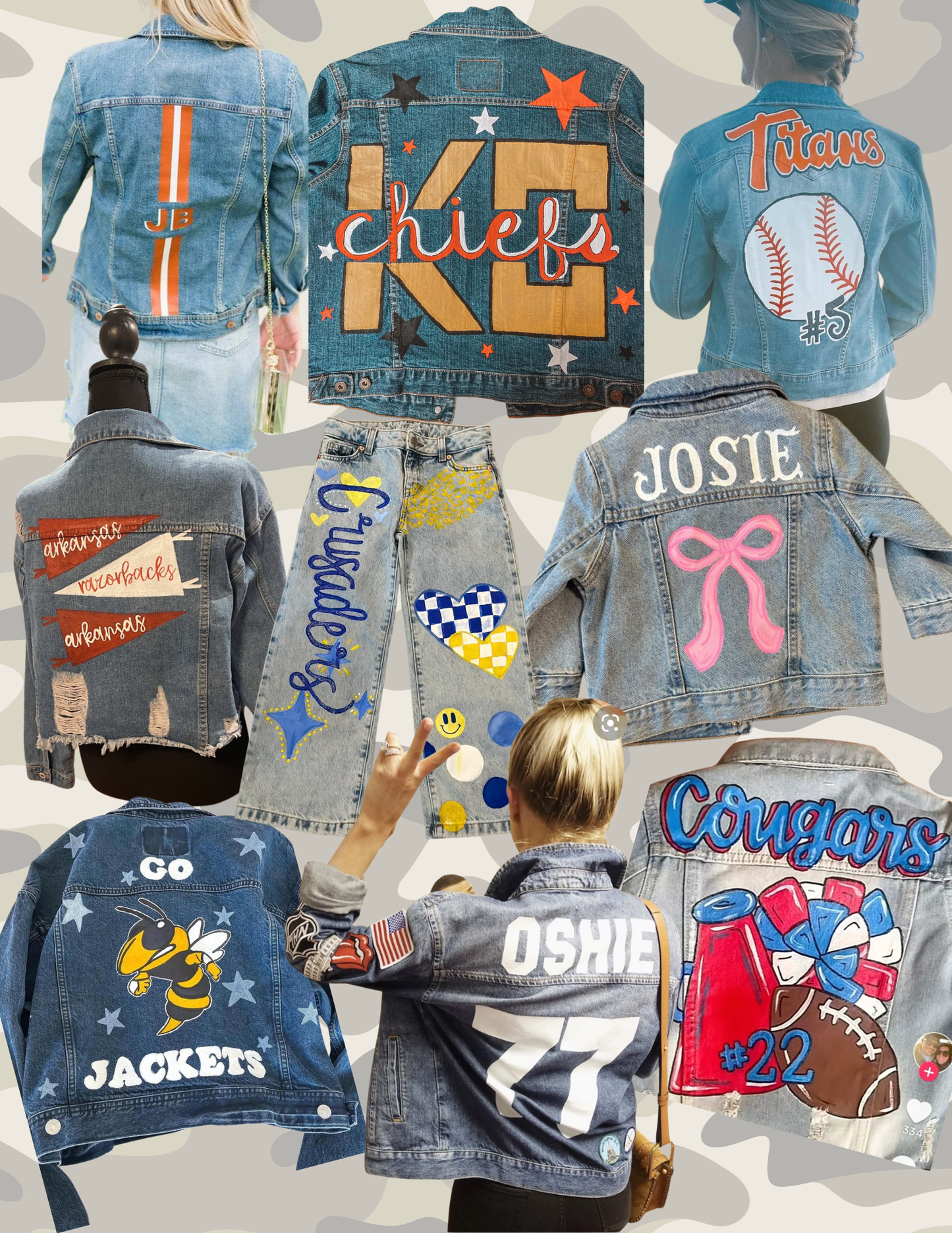 Denim Jacket Painting Event