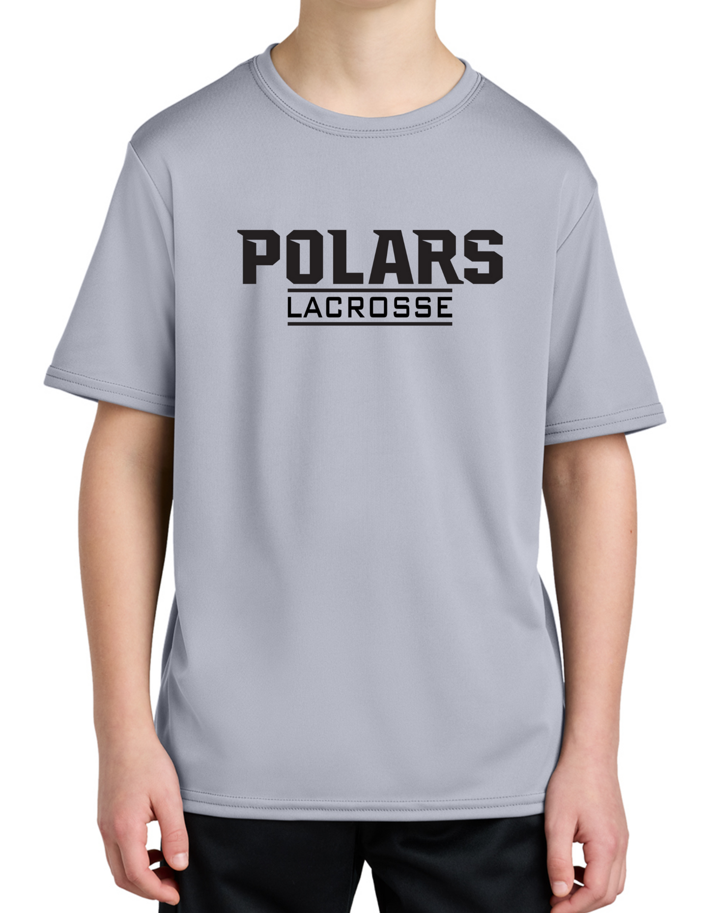 Polars Basic Logo Dry Fit Tee- Youth & Adult