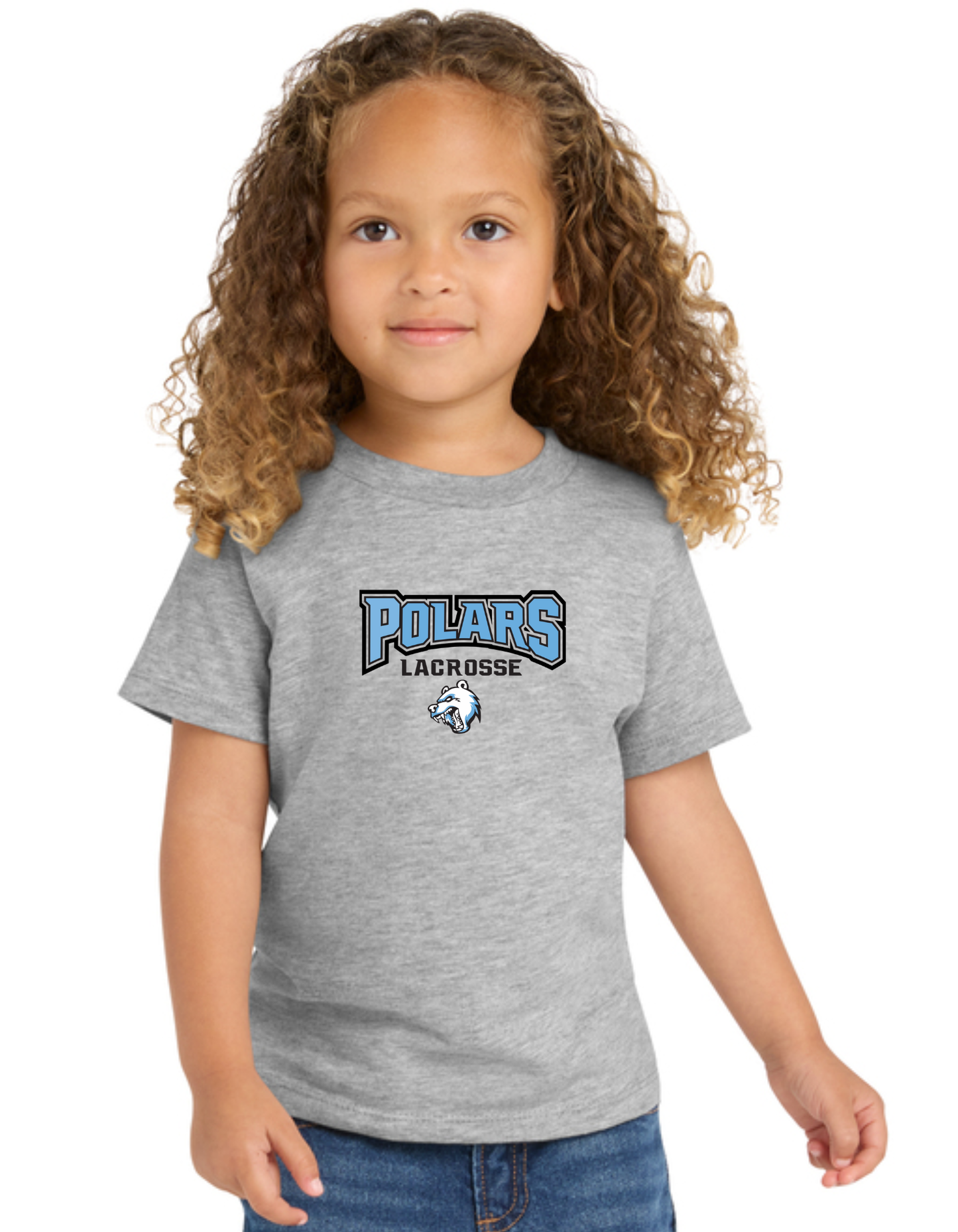 Polars Lacrosse Logo Toddler and Youth Tee