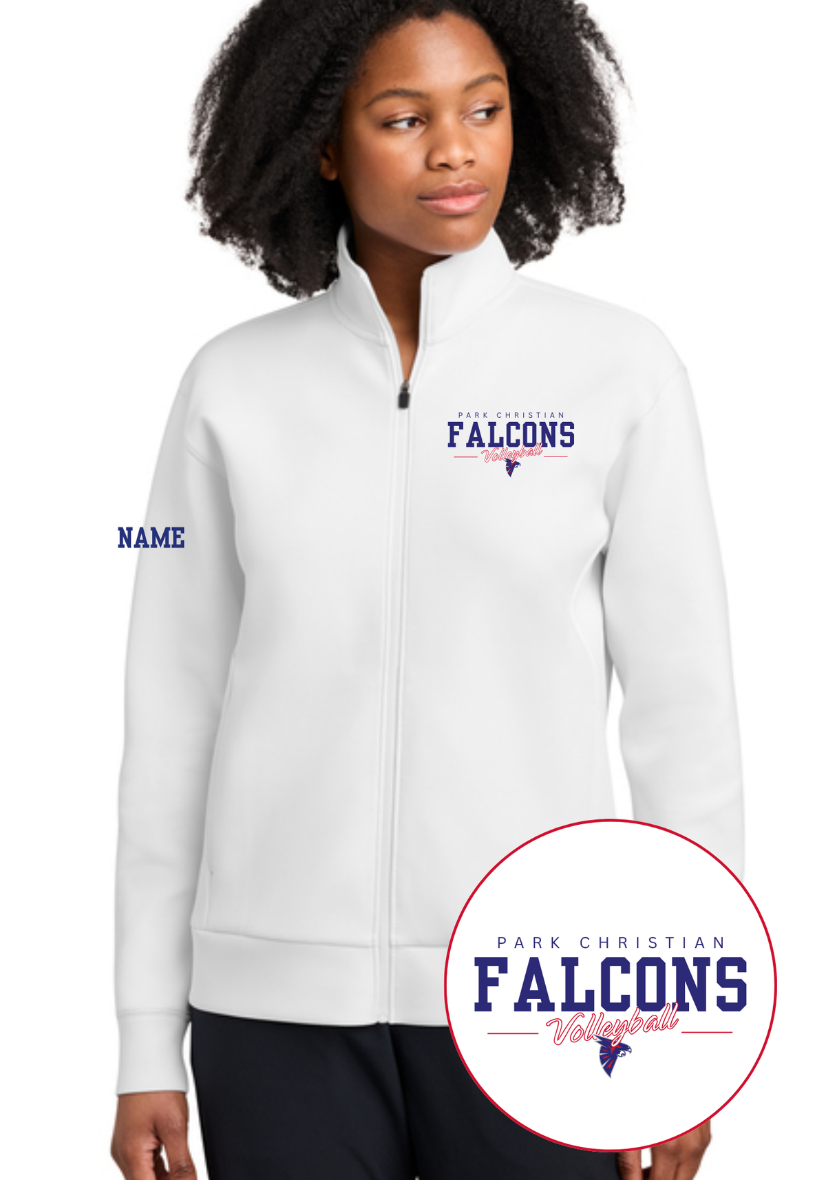 PCS Volleyball Full Zip PCS73