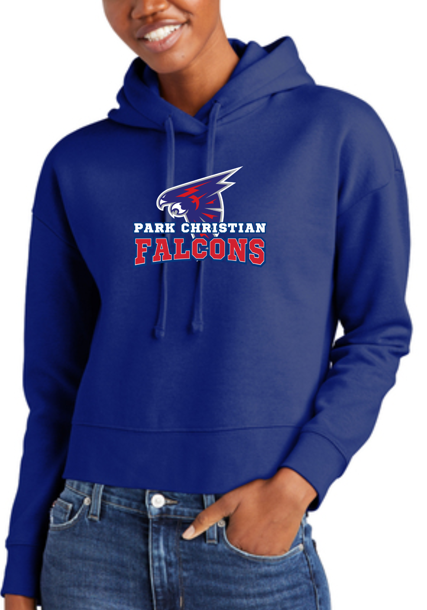 Adult Curved Falcons Tee, Crew, Crop or Hoodie PCS13
