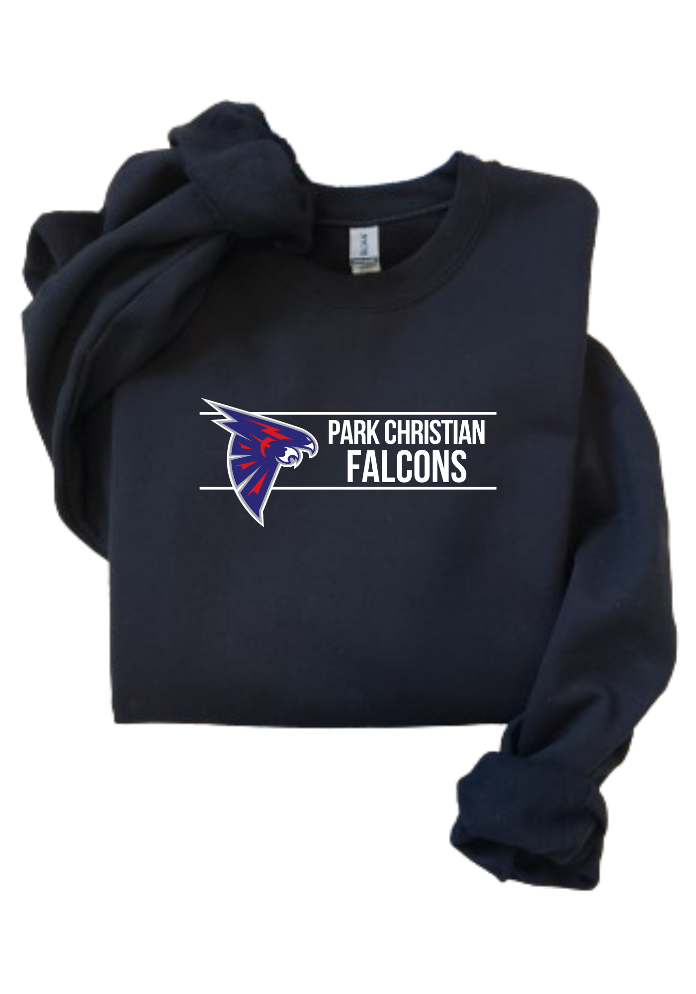 PCS Park Christian Falcons Tee, Crew Sweatshirt, or Hoodie PCS49