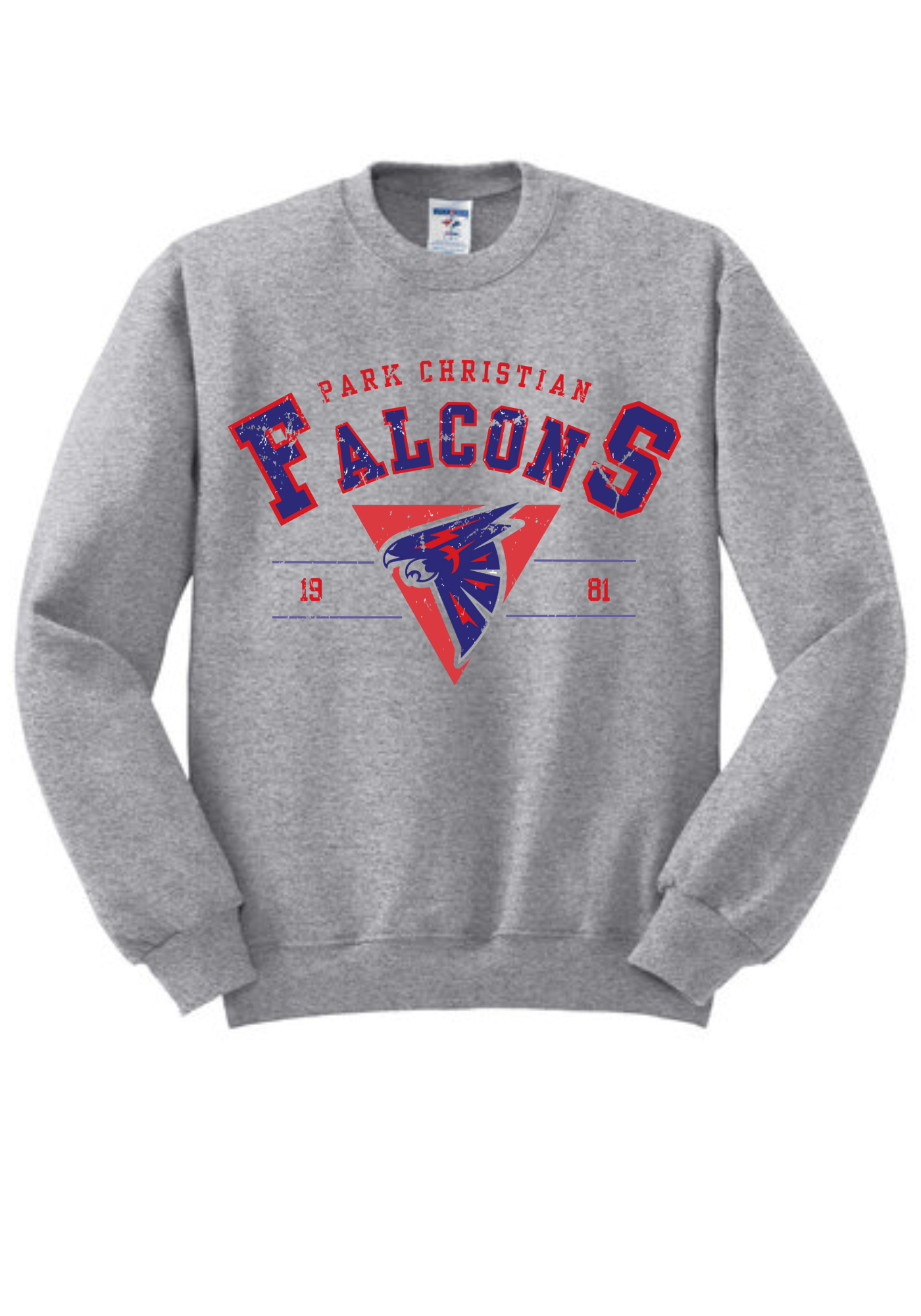 Distressed Falcons Tee, Crew, or Hoodie PCS18