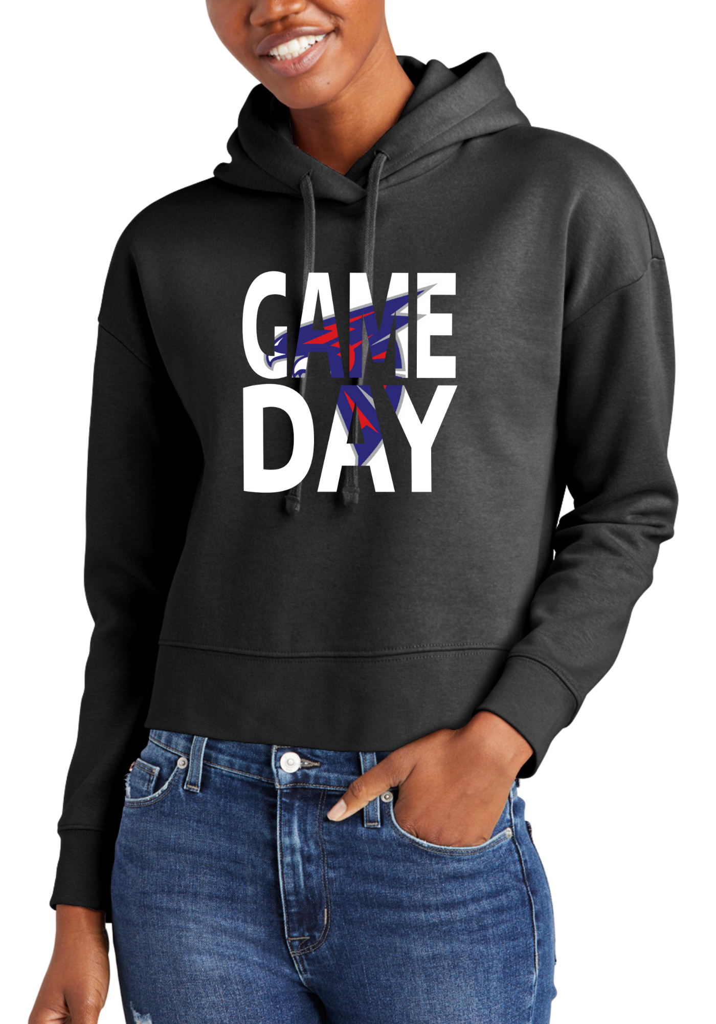 Adult Game Day Falcons Tee, Crew, Crop or Hoodie PCS06