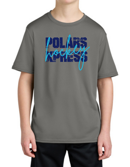 Polars Xpress Girls Hockey Dry Fit Tee- Youth & Adult