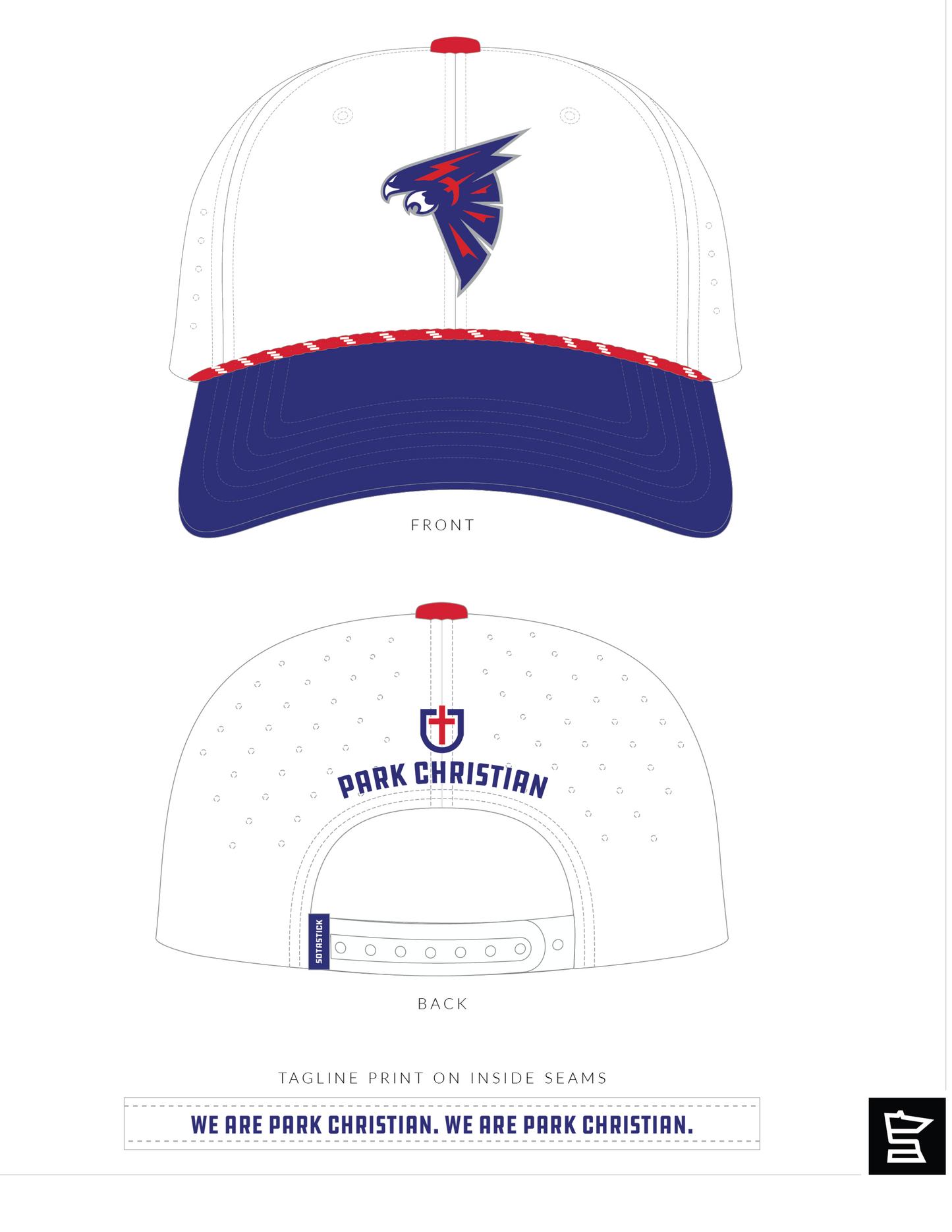 PREORDER PCS Embroidered Sota Stick Hat