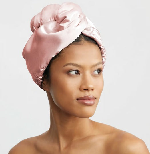 Kitsch Satin-Wrapped Microfiber Hair Towel