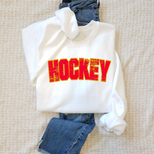 Hawks Hockey - Tank, Tee, Crew