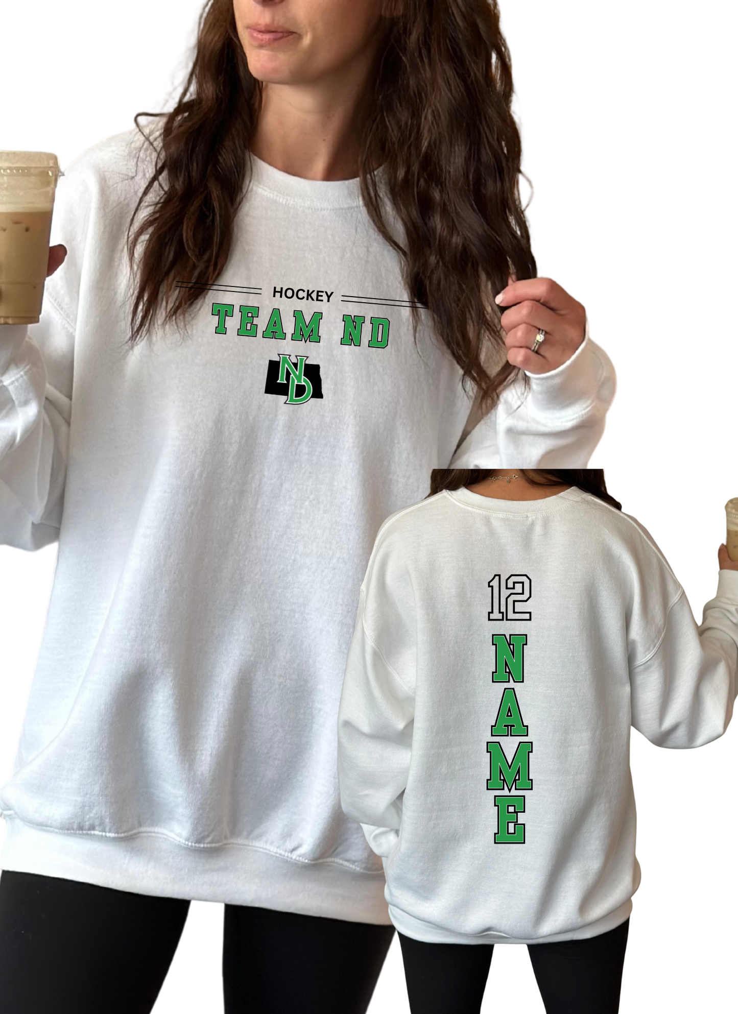 Team ND Hockey - Tee, Crew, Hoodie