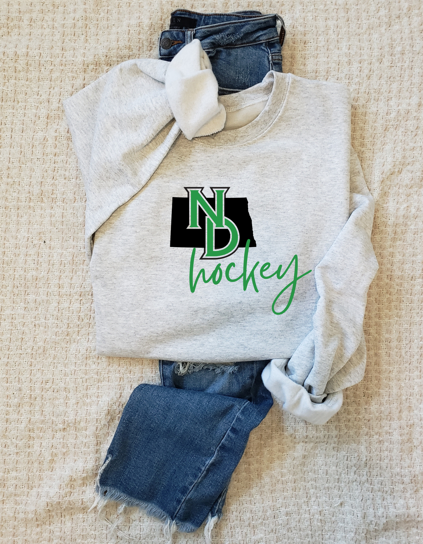 Team ND Hockey - Tee, Crew, Hoodie