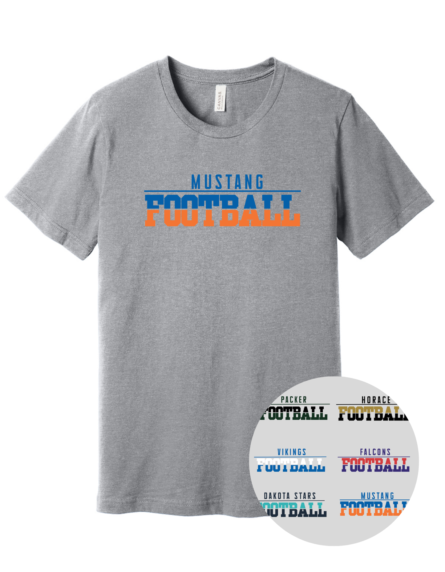 School FOOTBALL Cotton Tee