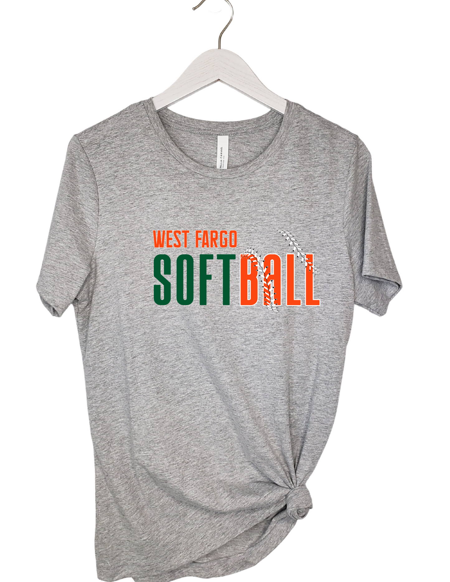 WF Softball Laces Tank, Tee, Crew