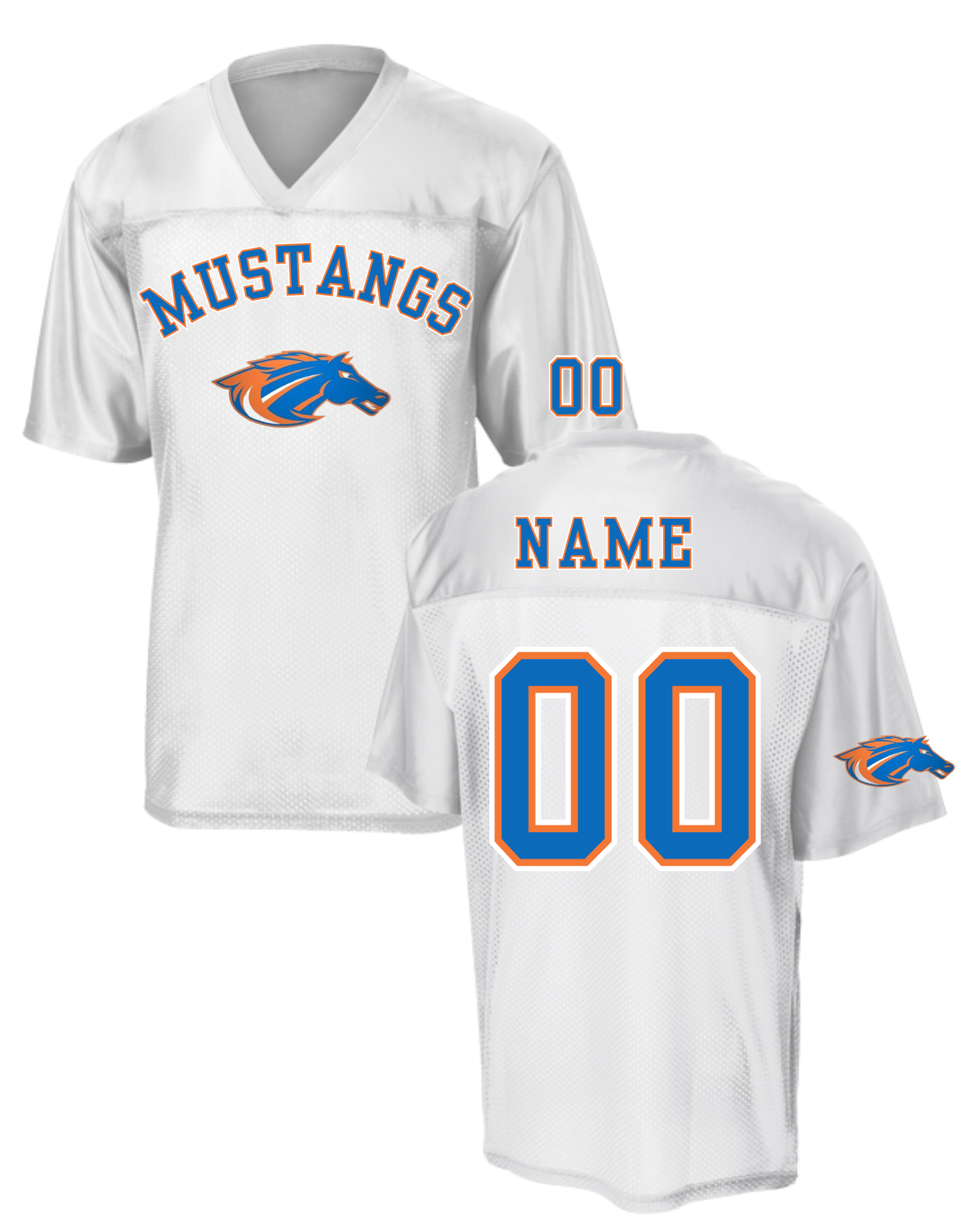 Oversized Jersey Mustangs