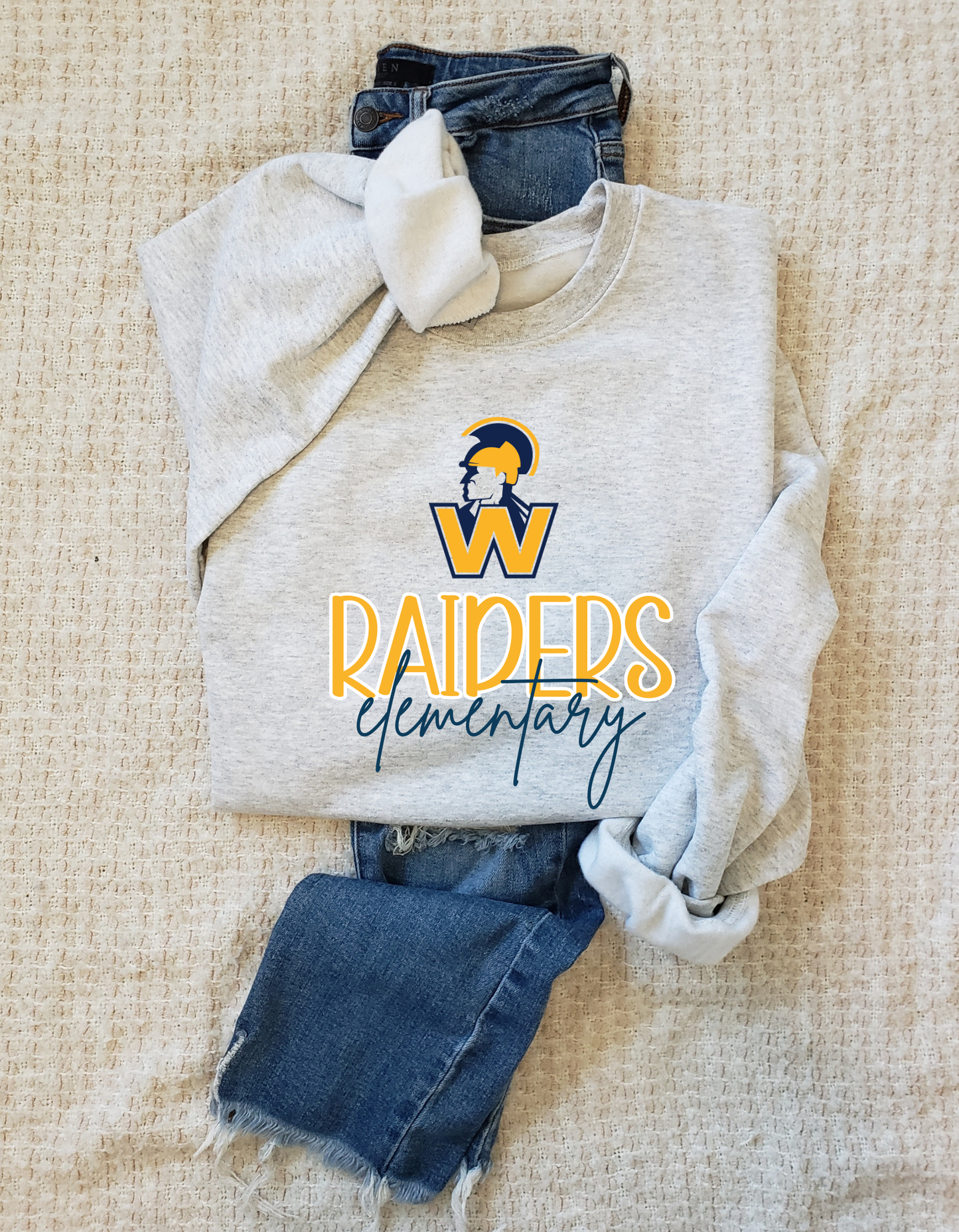 Washington Raiders Elementary Tee, Crew, or Hoodie