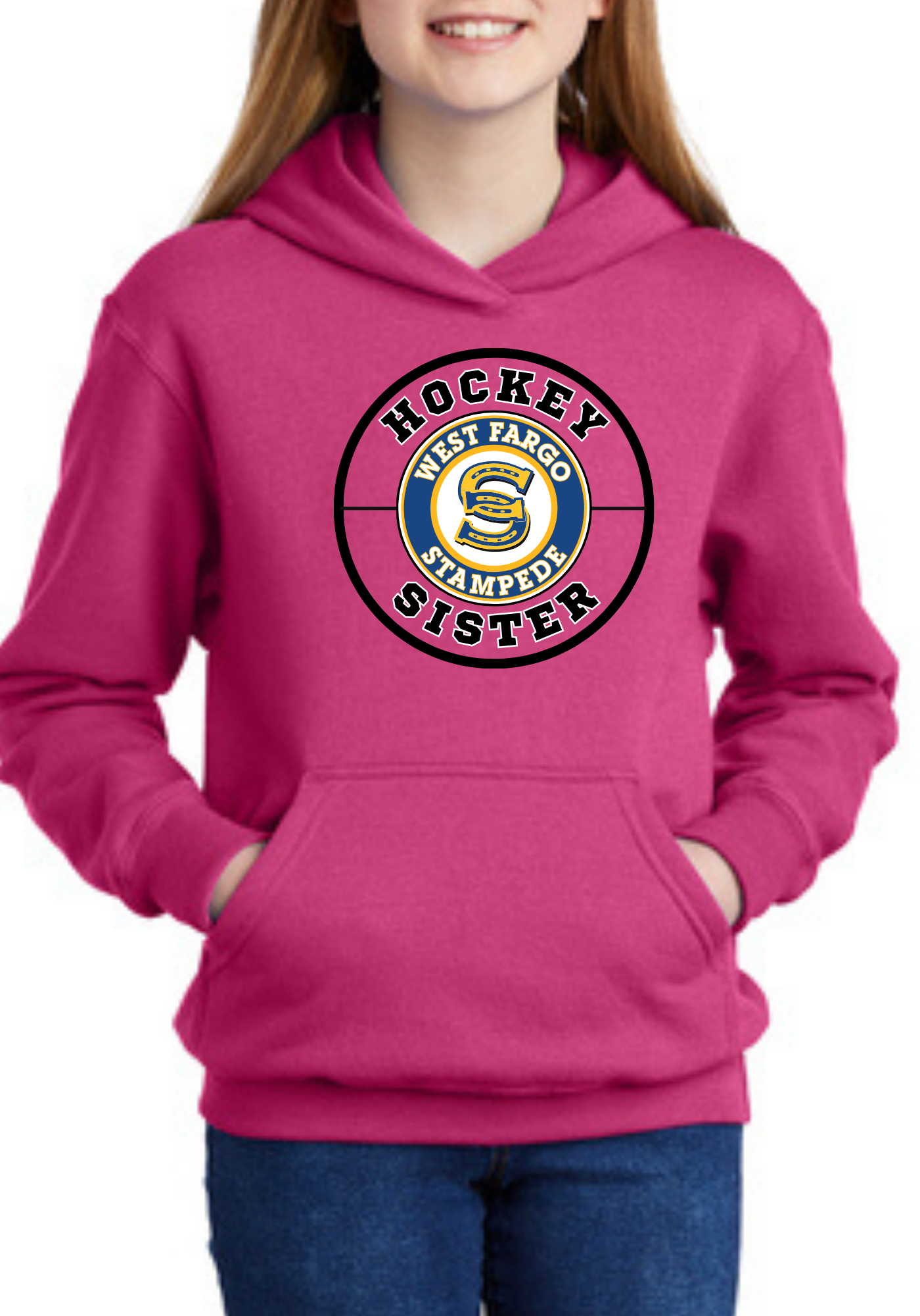 Hockey Sister Stampede Hoodie ST012