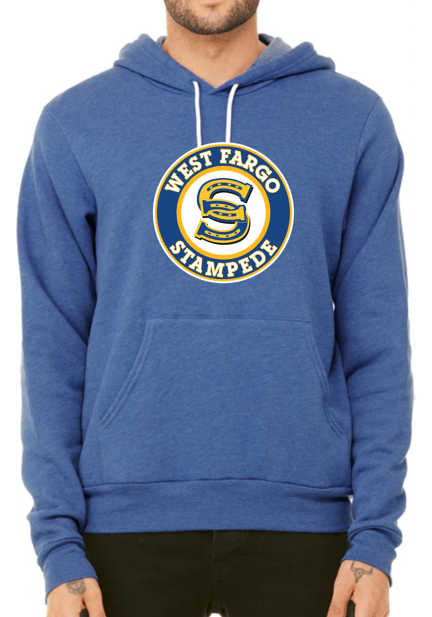 Stampede Circle Logo Sponge Fleece Hoodie ST011