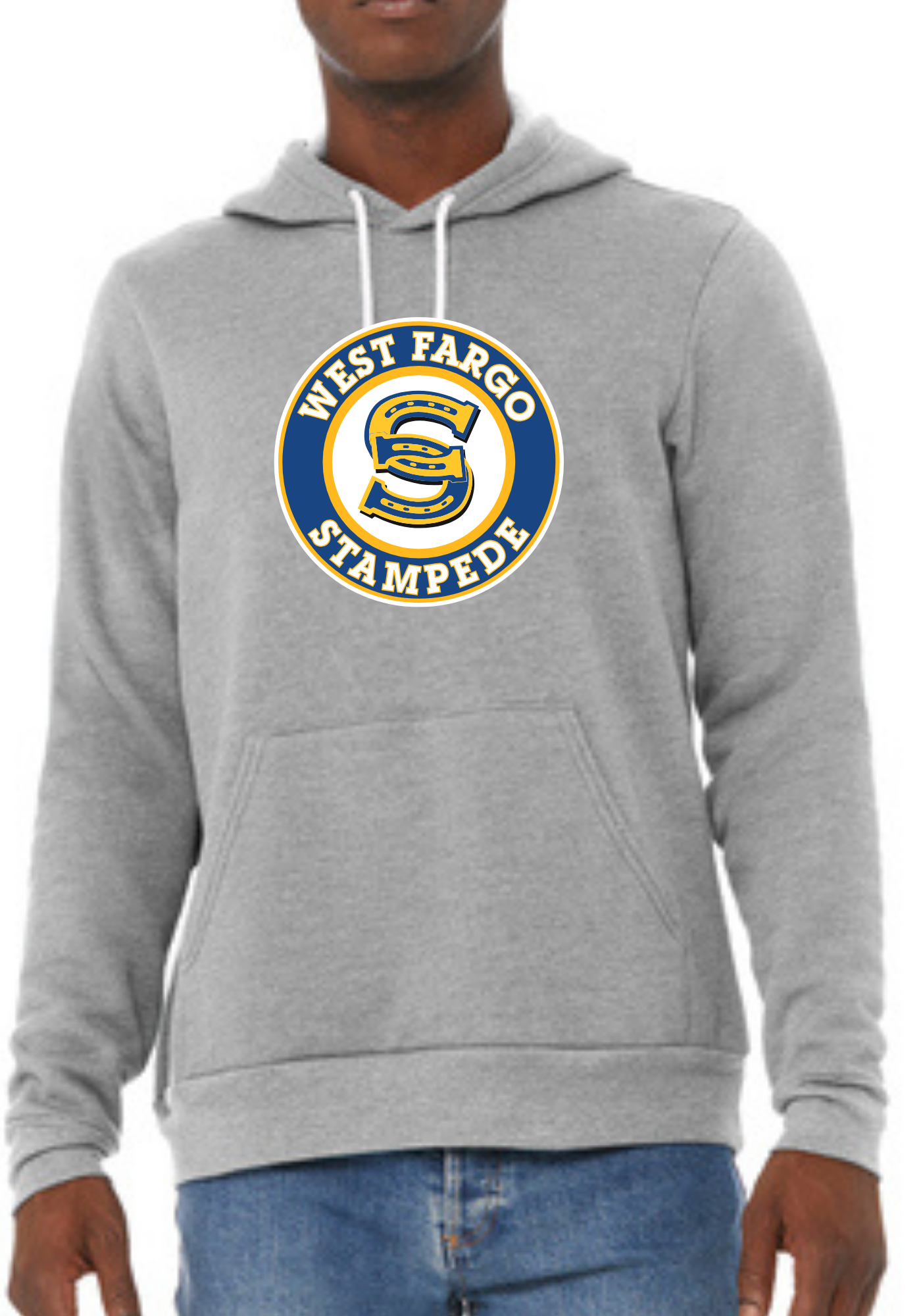Stampede Circle Logo Sponge Fleece Hoodie ST011
