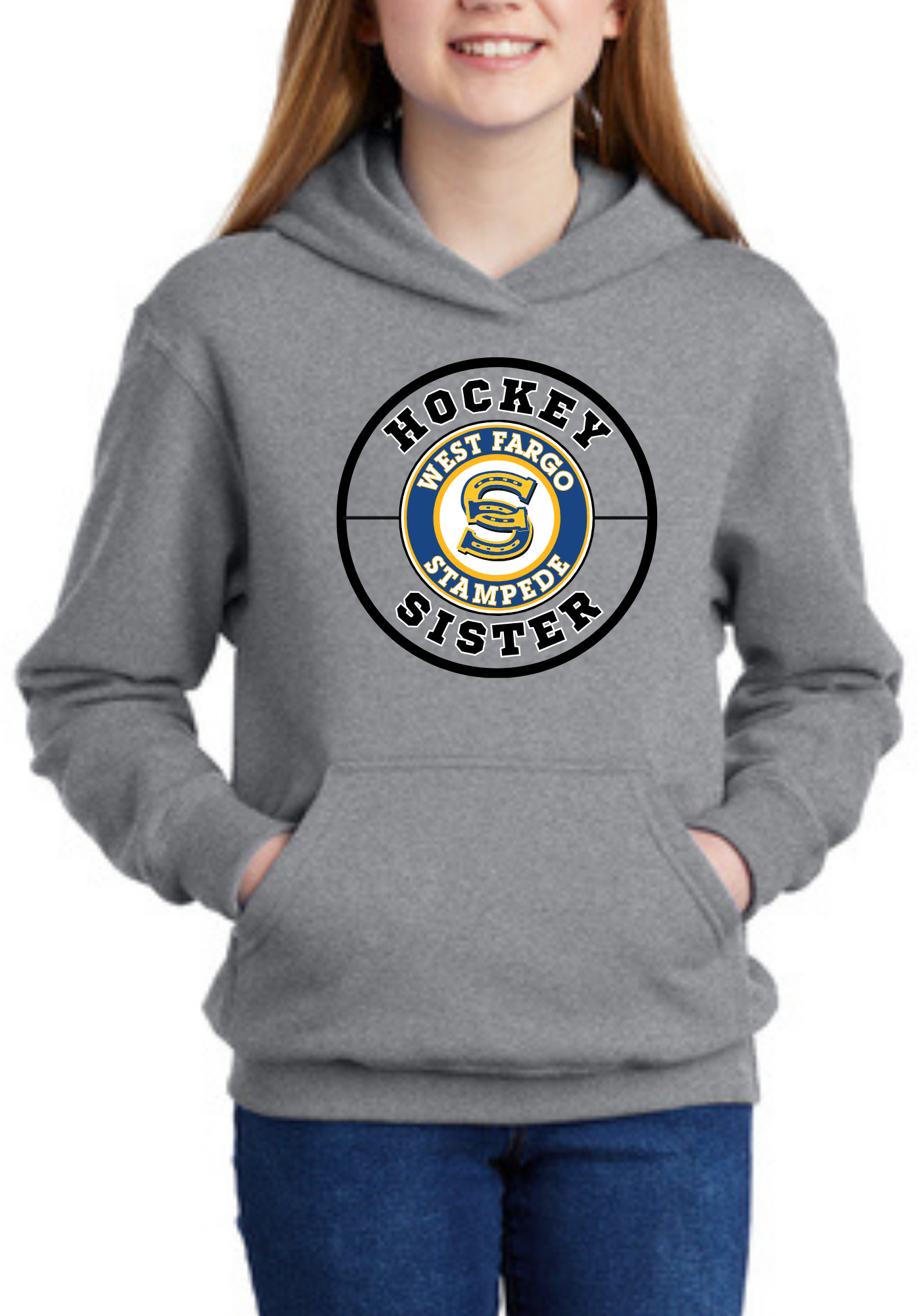 Hockey Sister Stampede Hoodie ST012