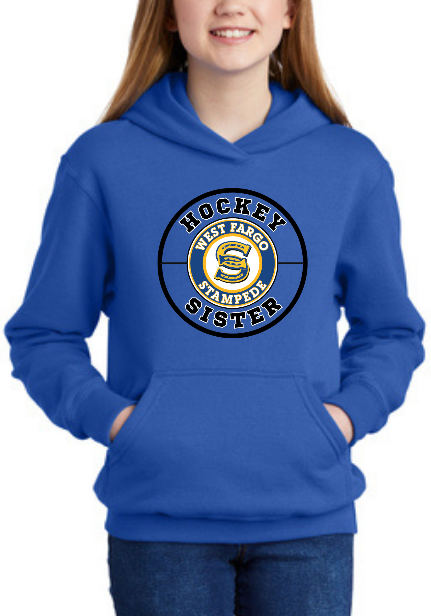 Hockey Sister Stampede Hoodie ST012