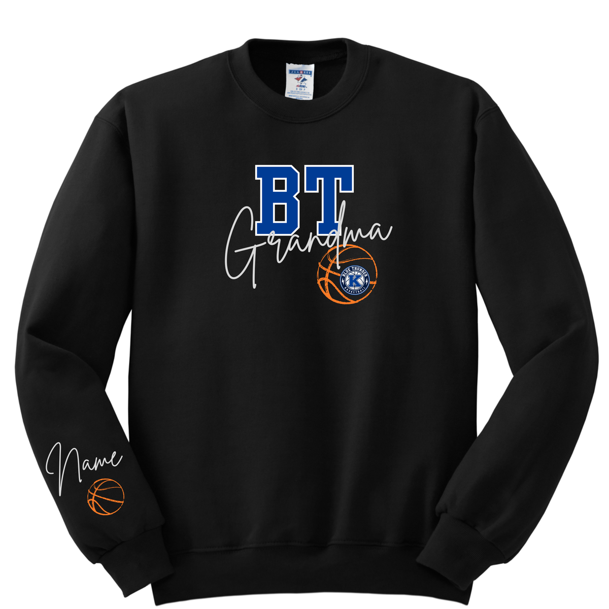 Blue Thunder Grandma Crew with Sleeve