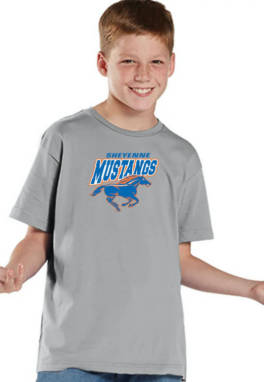Sheyenne Mustang Youth Dry Fit Tee