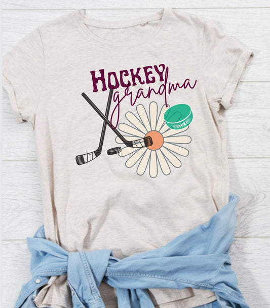 Hockey Grandma Graphic Tee