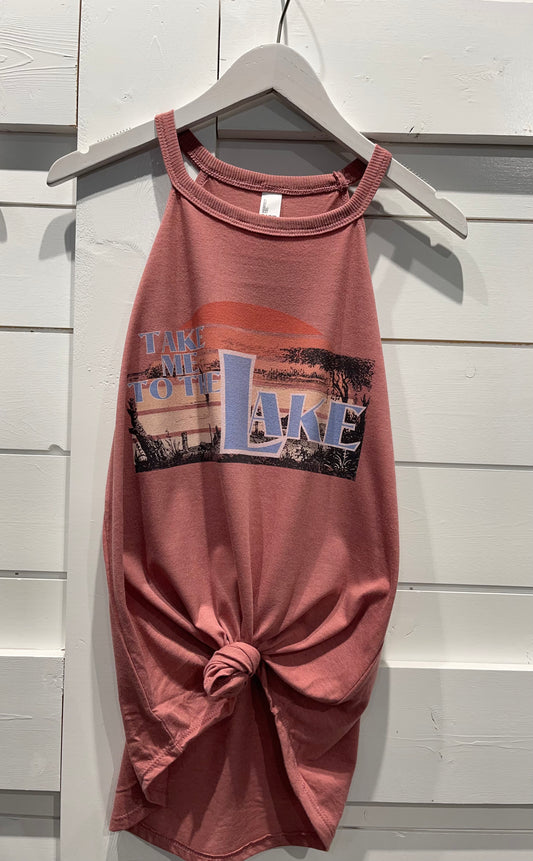 Take Me to the Lake Rocker Tank