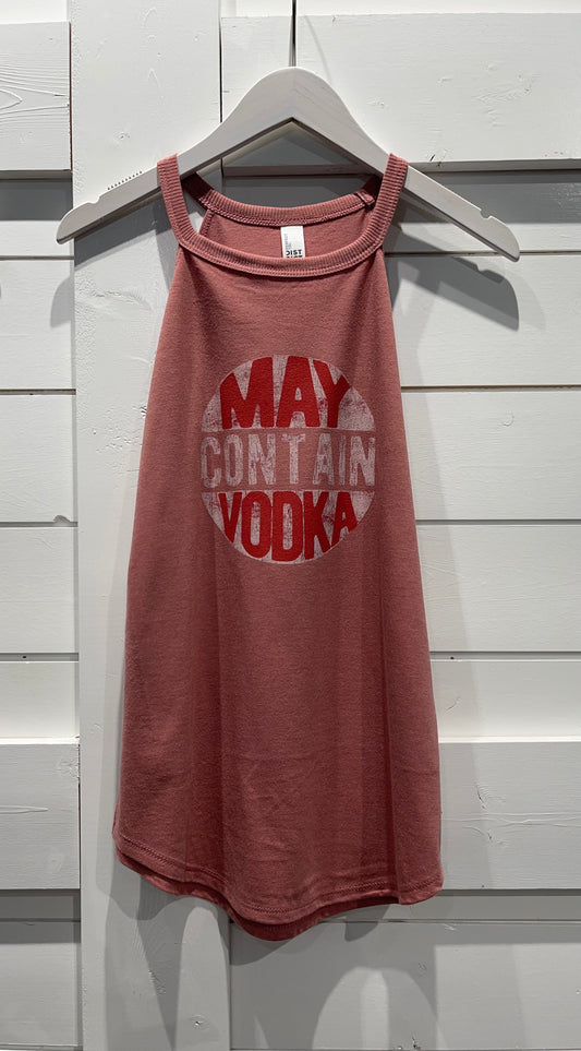 May Contain Vodka Rocker Tank