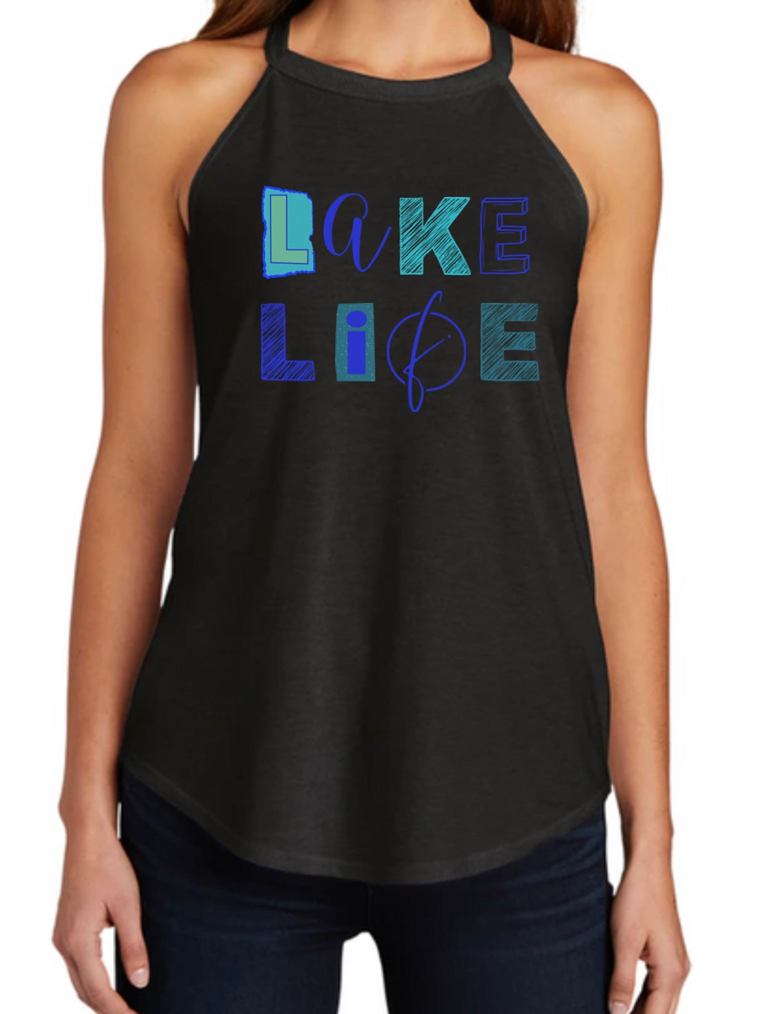 Lake Life Rocker Tank