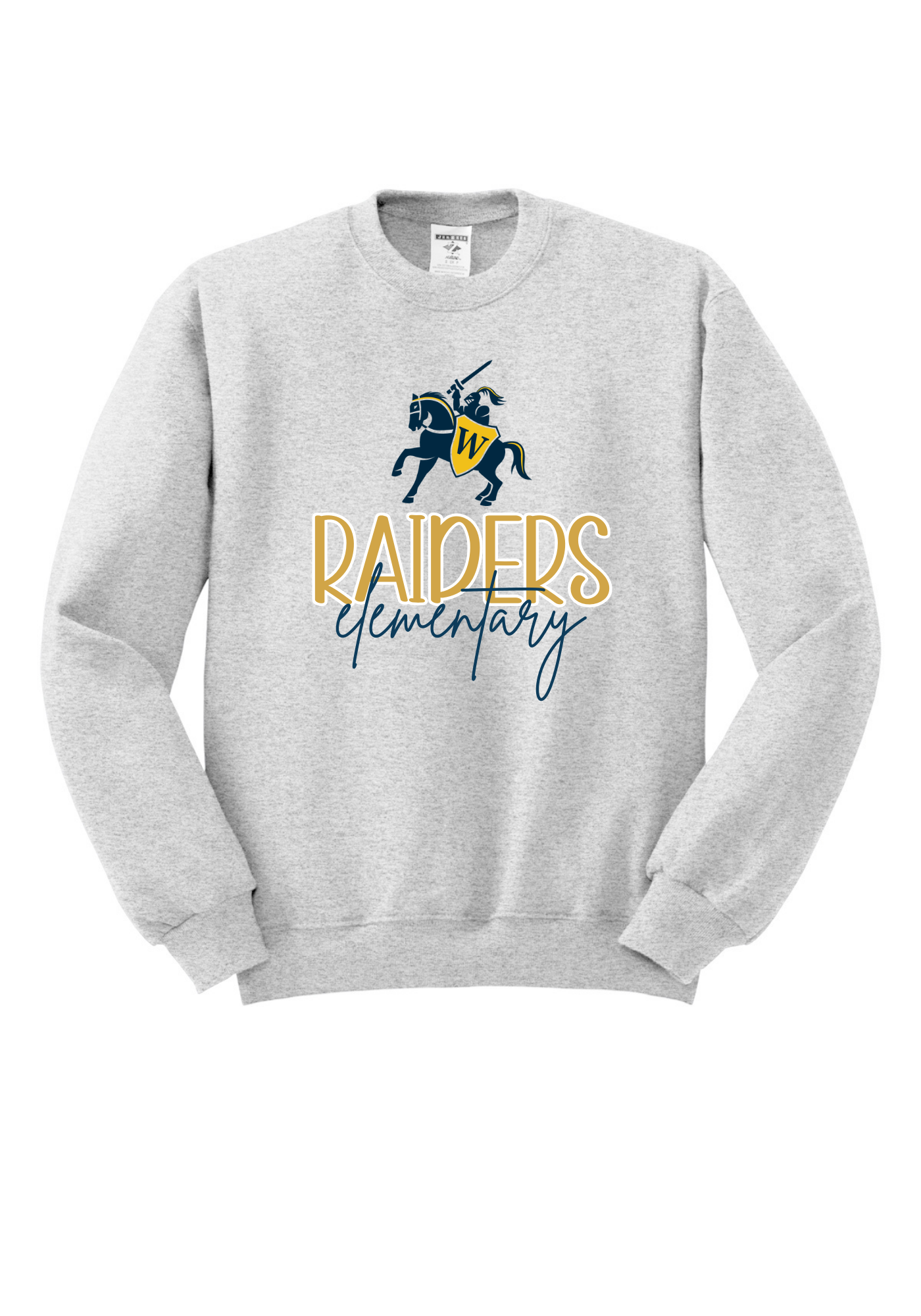 Washington Raiders Elementary Tee, Crew, or Hoodie