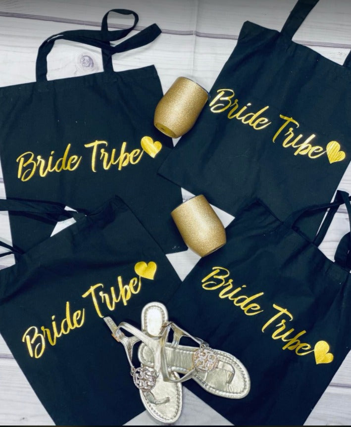 Bride Tribe Canvas Bags