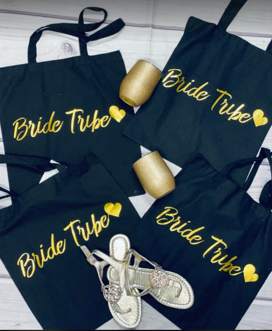 Bride Tribe Canvas Bags