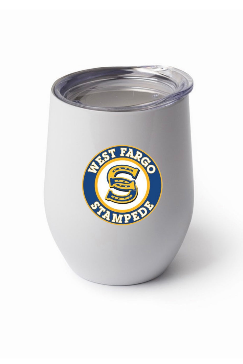 12OZ STEMLESS WINE GLASS WITH LID