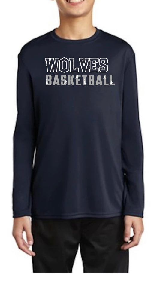 Wolves Dry Fit Adult Long Sleeve