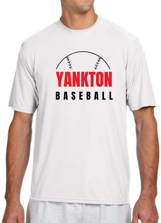 Dry Fit Yankton Baseball Tee