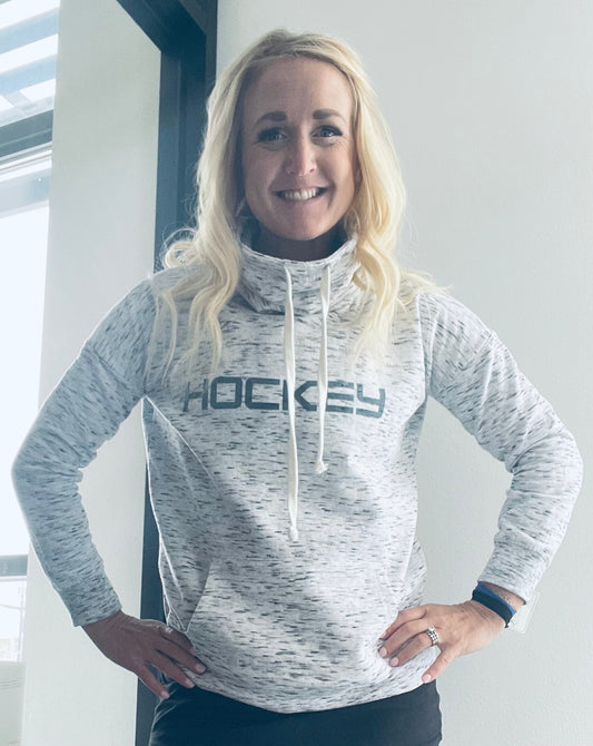 Hockey Cowl Neck Sweatshirt