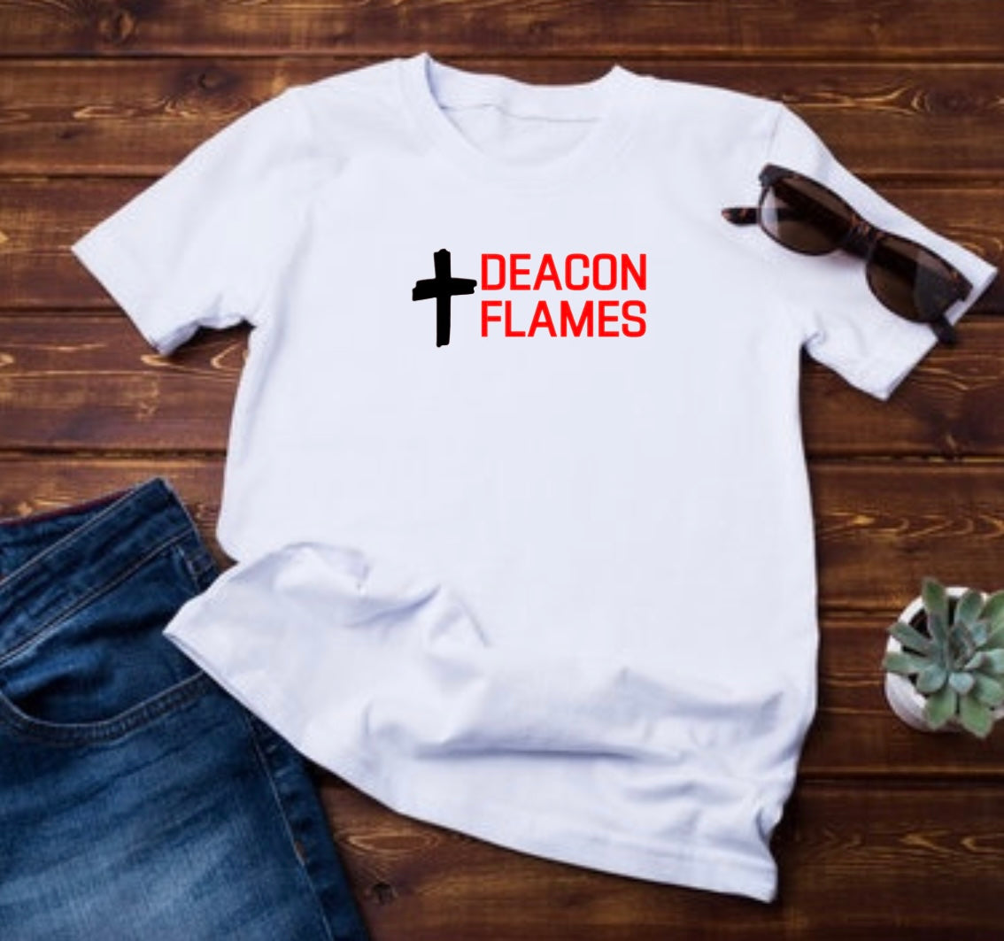 Adult Flames Tee