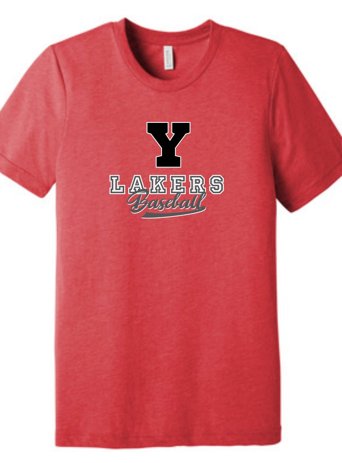 Yankton Baseball Tee - Black Y