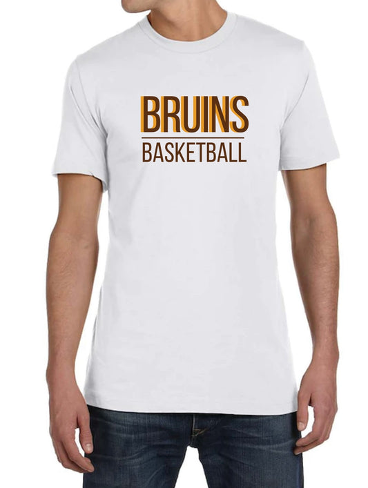 Bruins Basketball Tee - White