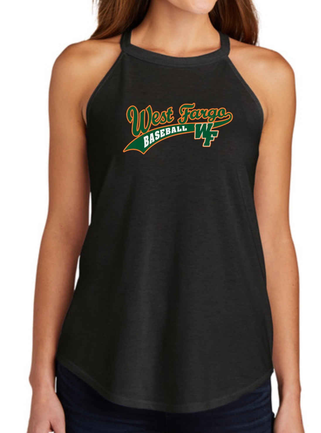 West Fargo Baseball Rocker Tank WFB01