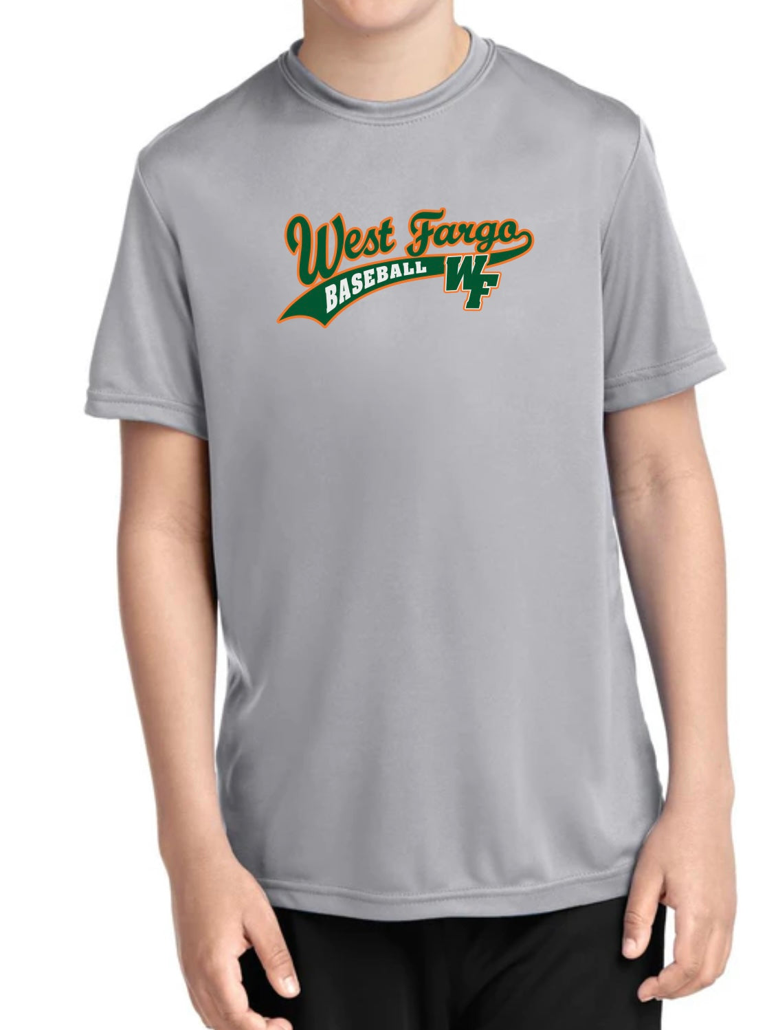 West Fargo Baseball Dry Fit Tee