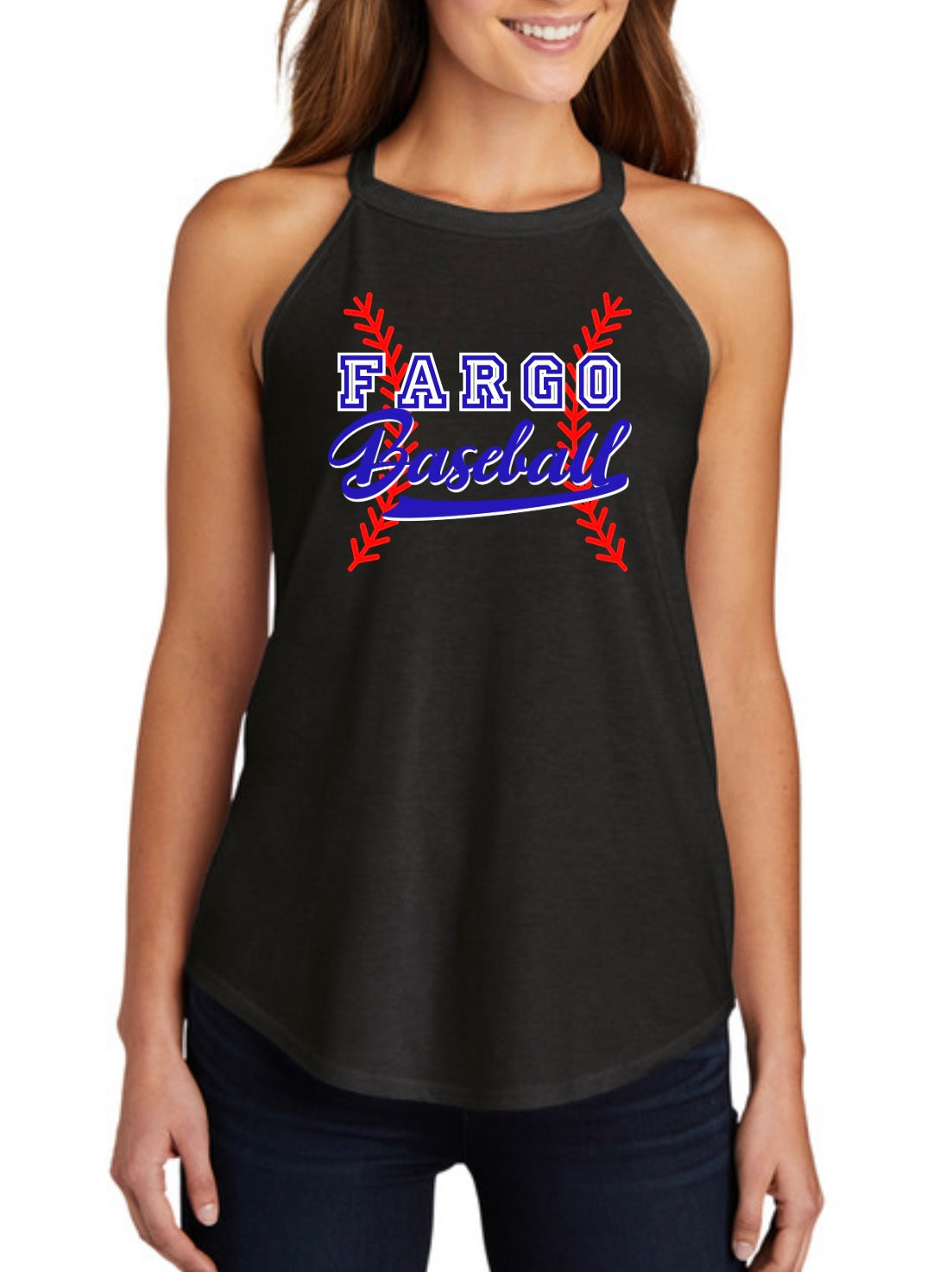 Fargo Baseball Rocker Tank