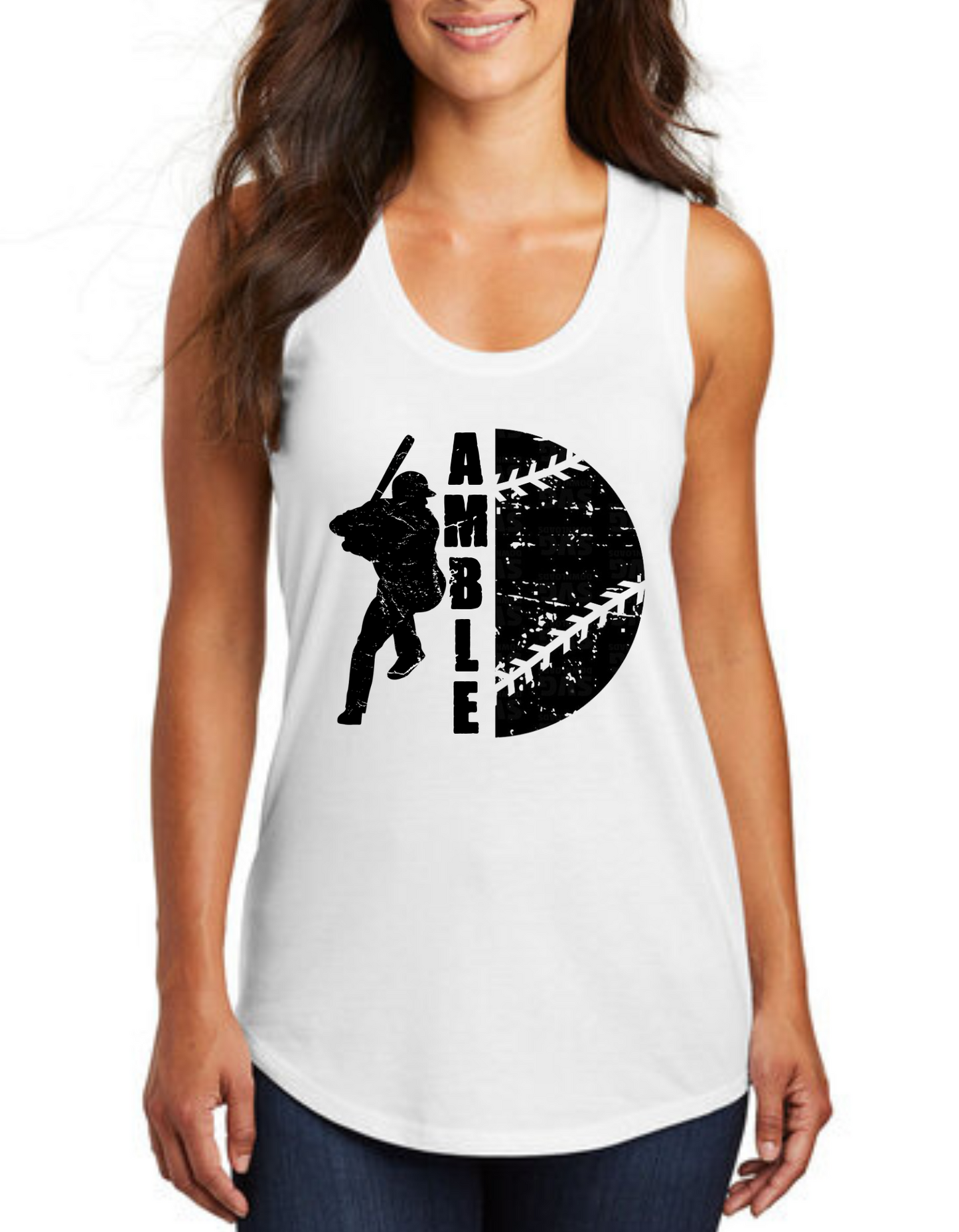 Custom Player West Fargo Basball Tank, Tee, Crew